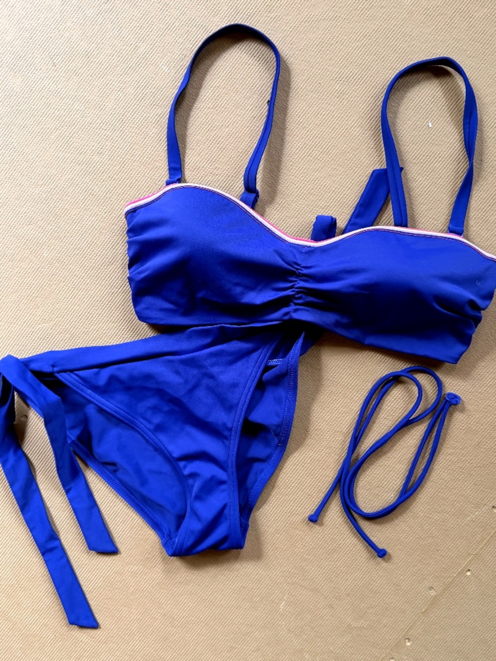 Triumph Royal Blue Convertible Bikini Set – Women’s Size S/M